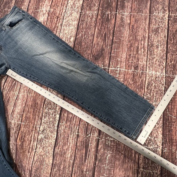 Joes Women Easy Crop Rita Slouchy Blue Wash Denim Stretch Jeans Sz 32X26 (36X26) - Picture 11 of 14